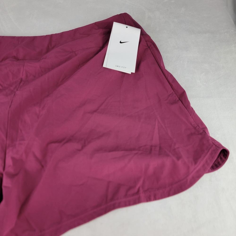 Nike Dri-FIT Womens XXL Fitness High-Waisted 3" DX6018-653 Lined Shorts NEW